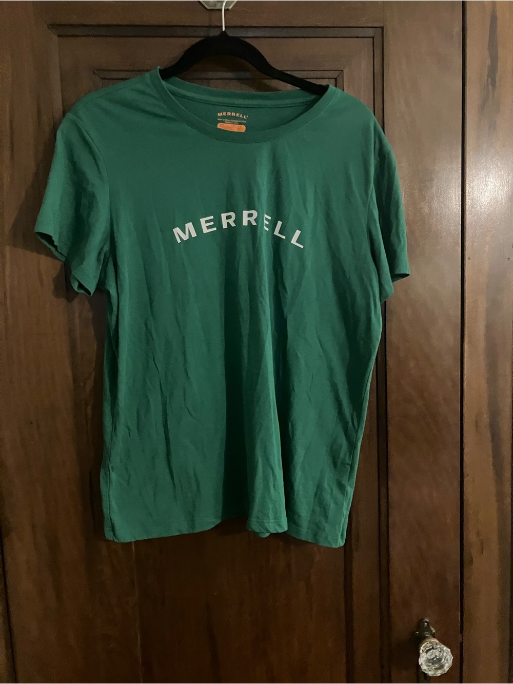 Merrell Green Logo Short-Sleeve Tee